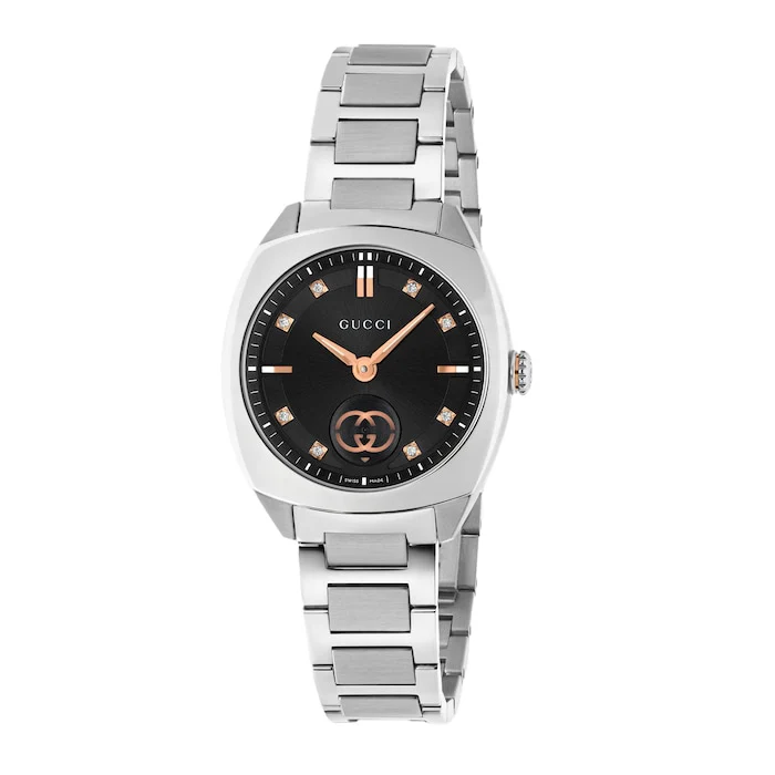 Gucci Interlocking watch, 29mm Luxury Watch Swiss Made High Precision Movement Sapphire Crystal YA142513