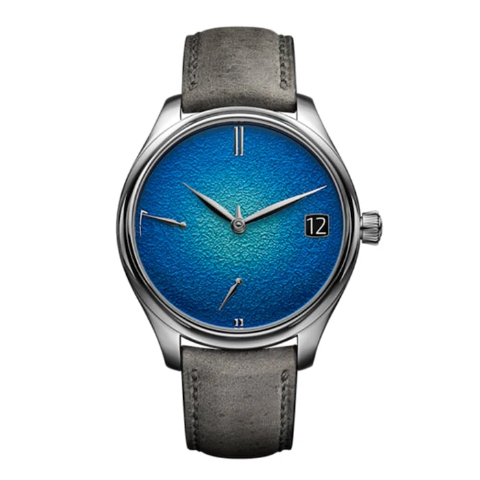 H. Moser & Cie Automatic 42mm Men’s Watch with Blue Material Dial, 30m Water Resistant / 1800-2000