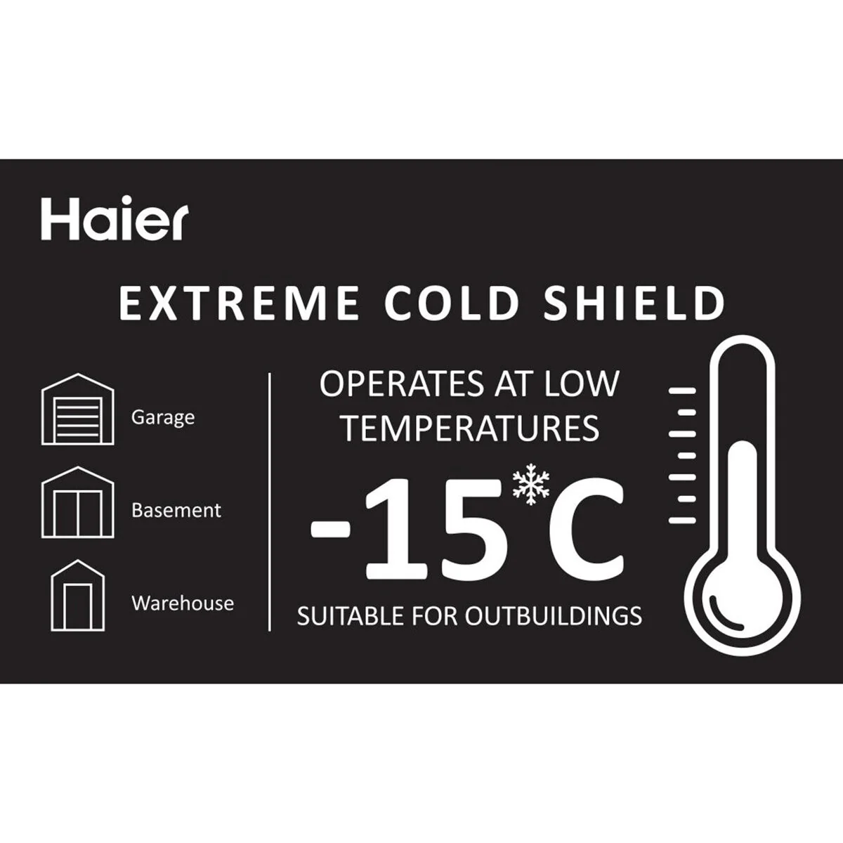 Haier HCE321DK, 319L, Chest Freezer, D Rated in White - Image 4