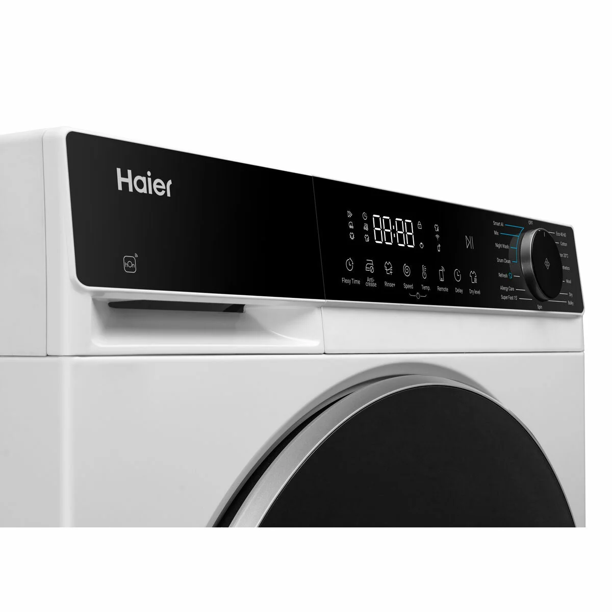 Haier HWD120-BP14357U1, 12kg/8kg Washer Dryer, D Rated in White - Image 3