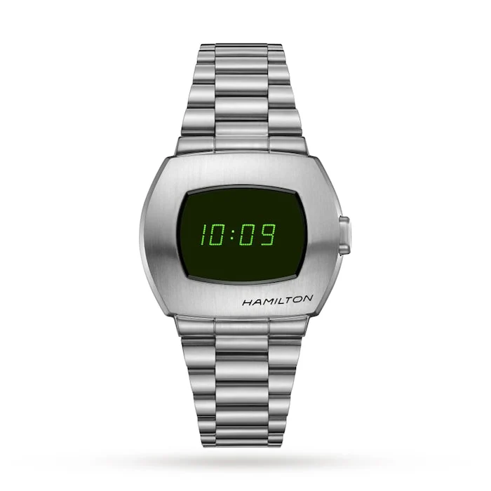 Hamilton American Classic PSR Digital 40.8mm Unisex Watch Luxury Watch Swiss Made High Precision Movement H52414131
