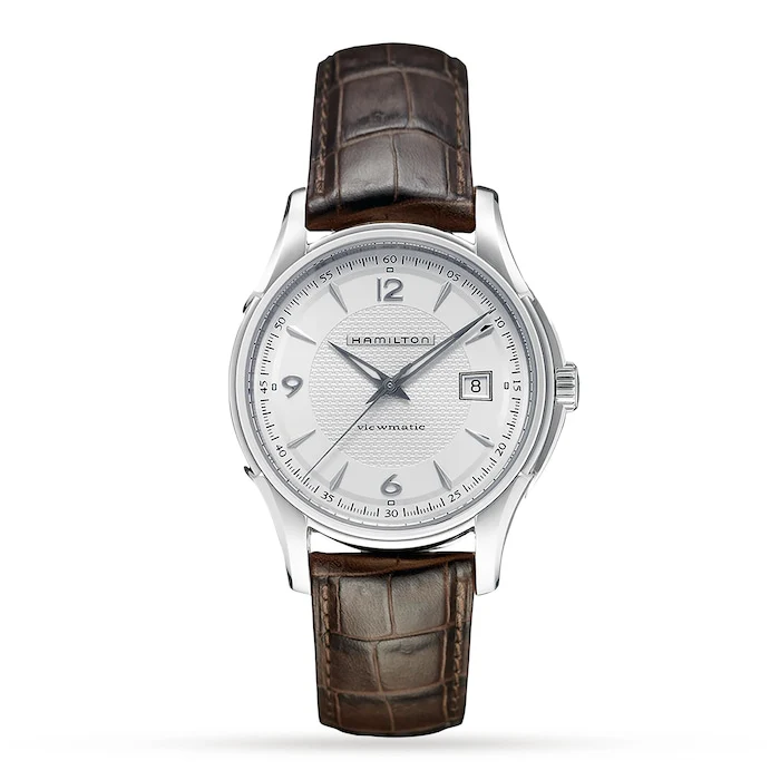 Hamilton Automatic 40mm Men’s Watch with White Material Dial, Stainless Steel Case, 50m Water Resistant / H32515555