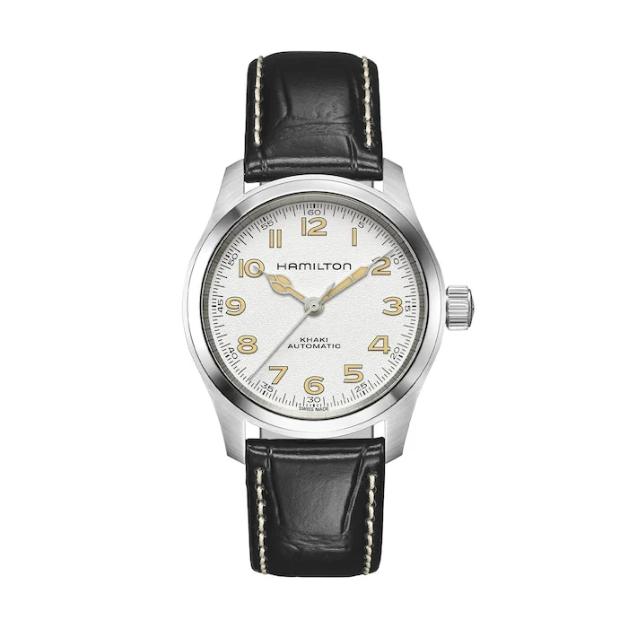 Hamilton Khaki Field Murph 38mm Watch White Luxury Watch Swiss Made High Precision Movement H70405710