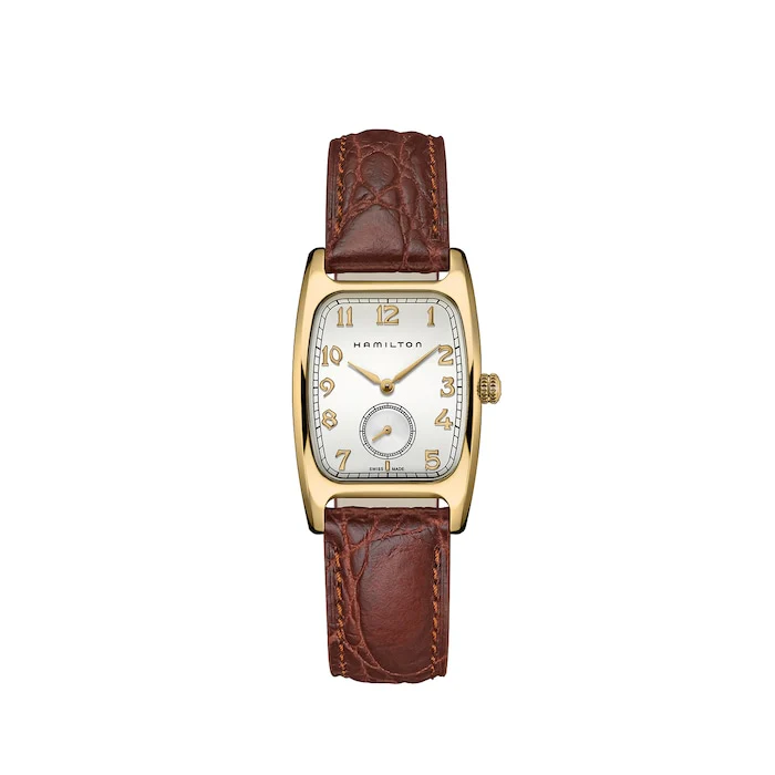Hamilton Quartz 27mm Men’s Watch with White Material Dial, Stainless Steel Case, 30m Water Resistant / H13431553