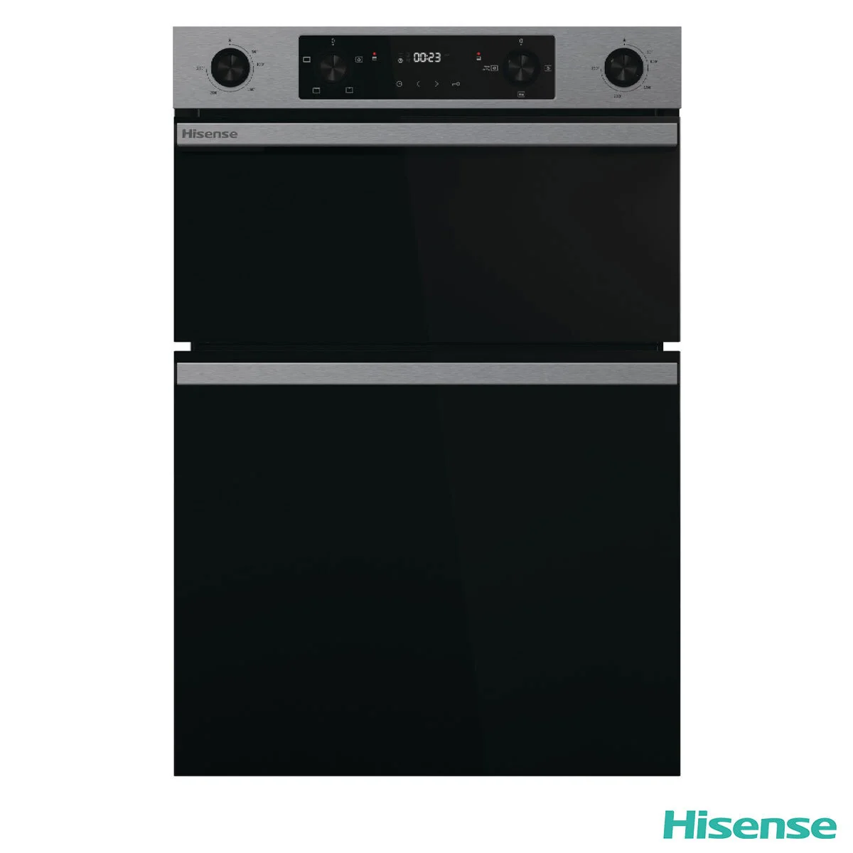 Hisense Hi6 BID914221CX Electric Built-In Double Oven, A Rated in Stainless Steel