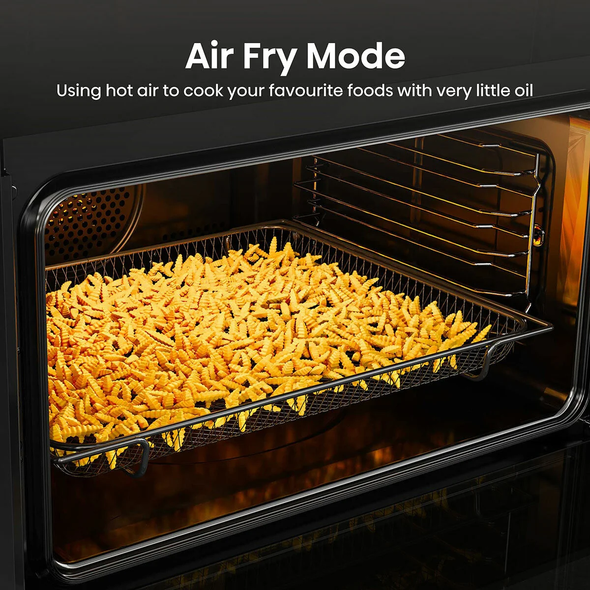 Hisense Hi6 BUD714221CDBG Electric Built-Under Double Oven, A Rated in Black - Image 5