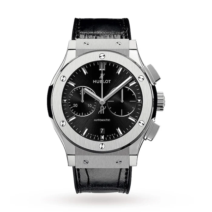Hublot Classic Fusion Chronograph Titanium 42mm Luxury Watch 541.NX.1171.LR