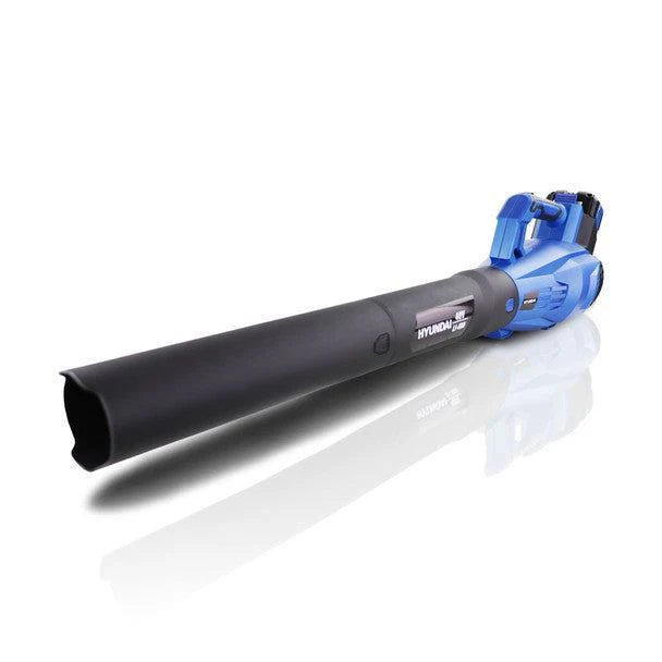 Hyundai HYB40LI 40V Cordless Leaf Blower, 132mph Air Speed, Lightweight, Li-Ion Battery Powered Garden Blower