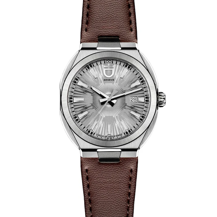 ID Genève Circular S Silver Dial 41mm Luxury Watch Luxury Watch Swiss Made High Precision Movement 2020.111G