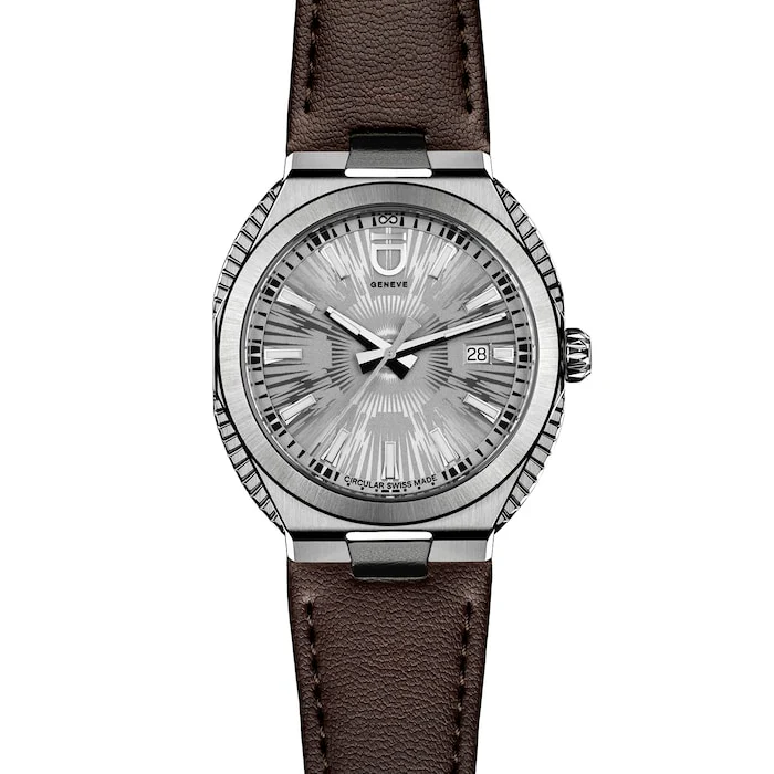 ID Genève Automatic 41mm Men’s Watch with Silver Material Dial, Stainless Steel Case, 50m Water Resistant / 2020.121G