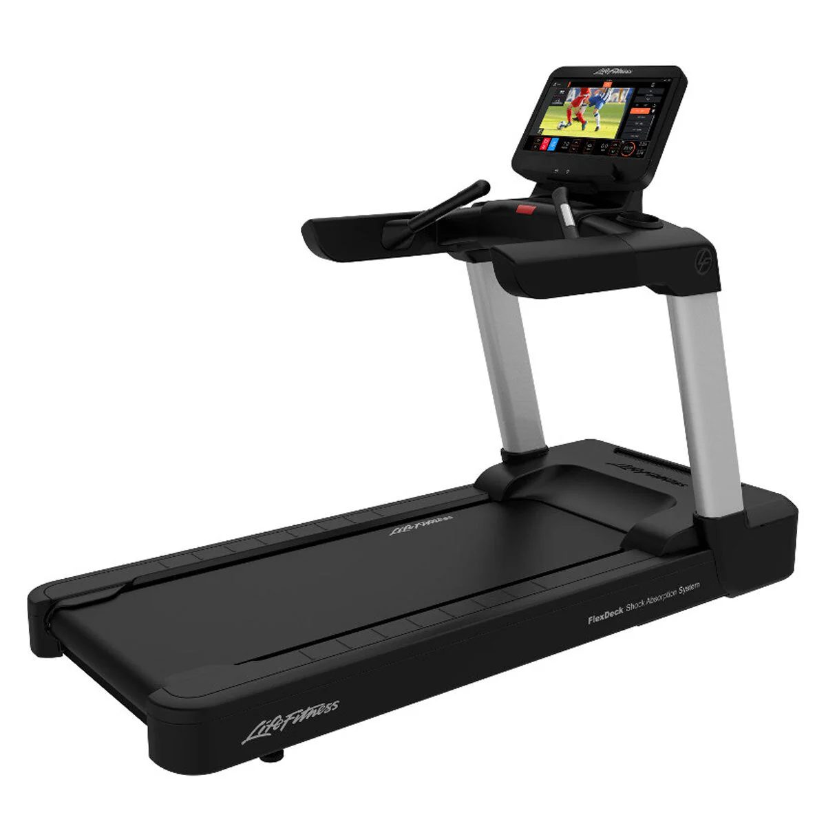 Installed Life Fitness Commercial Grade Integrity S Base Treadmill with Discover ST Console - Image 3