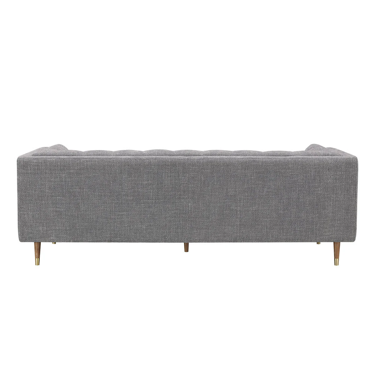 Isla Grey Fabric Large 3 Seater Sofa - Image 7