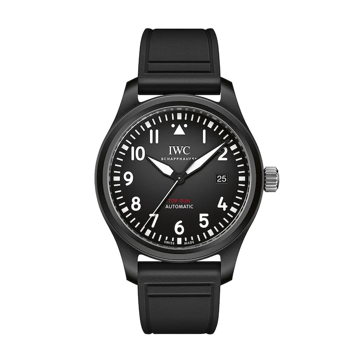 IWC Automatic 41mm Men’s Watch with Black Material Dial, Ceramic Case, 60m Water Resistant / IW326906