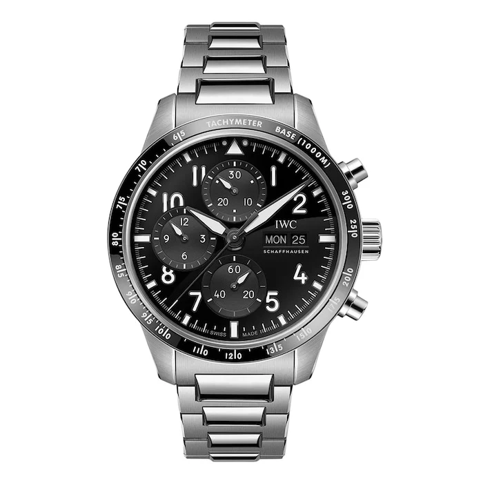 IWC Automatic 41mm Men’s Watch with Black Material Dial, Titanium Case, 100m Water Resistant / IW388304