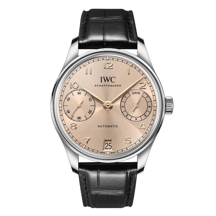 IWC Automatic 42mm Men’s Watch with Dune Material Dial, Stainless Steel Case, 50m Water Resistant / IW501705