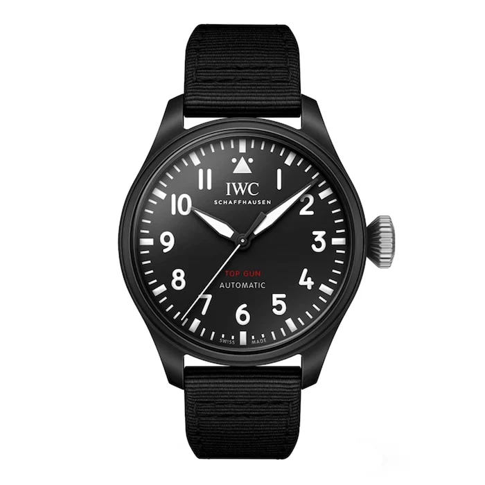 IWC Automatic 43mm Men’s Watch with Black Material Dial, Ceramic Case, 100m Water Resistant / IW329801