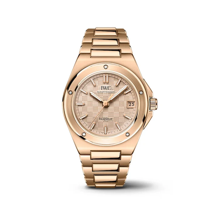 IWC Ingenieur Automatic 35mm Ladies Watch Rose Gold Luxury Watch Swiss Made Automatic Movement IW324903
