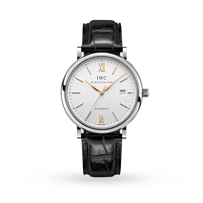 IWC Sport Automatic 40mm Men’s Watch with White Material Dial, Stainless Steel Case, 30m Water Resistant / IW356517