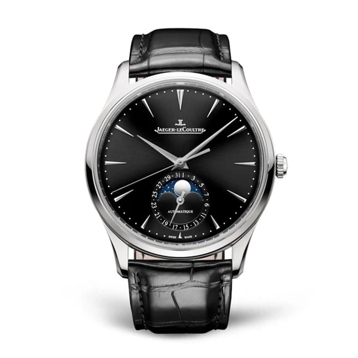 Jaeger-LeCoultre Elegance Automatic 39mm Men’s Watch with Black Material Dial, Stainless Steel Case, 50m Water Resistant / Q1368471