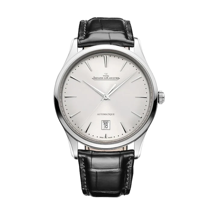 Jaeger-LeCoultre Elegance Automatic 39mm Men’s Watch with Silver Material Dial, Stainless Steel Case, 50m Water Resistant / Q1238420
