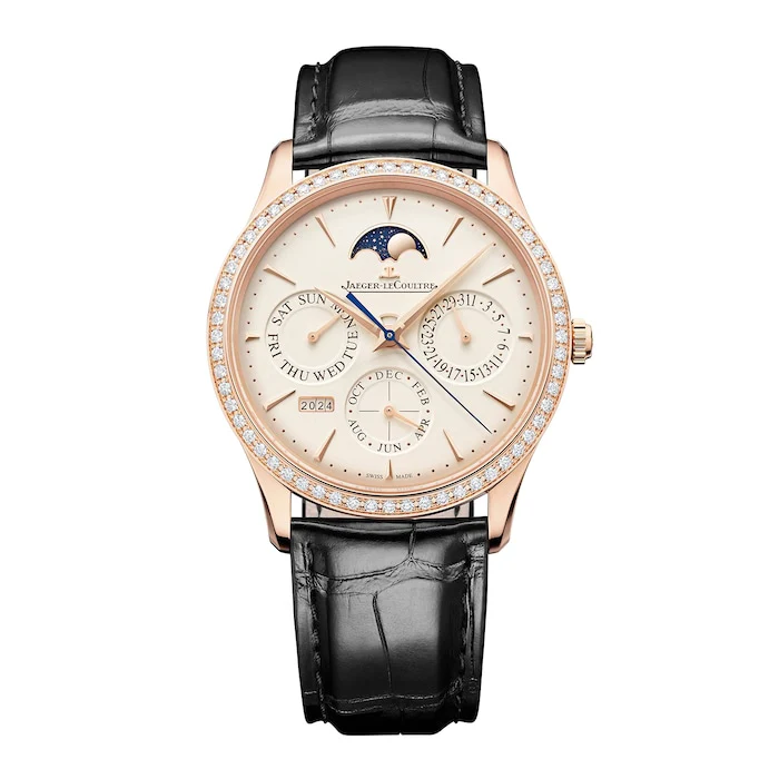 Jaeger-LeCoultre Master Ultra Thin Perpetual Calendar 39mm Automatic Pink Gold Luxury Watch Q1142501