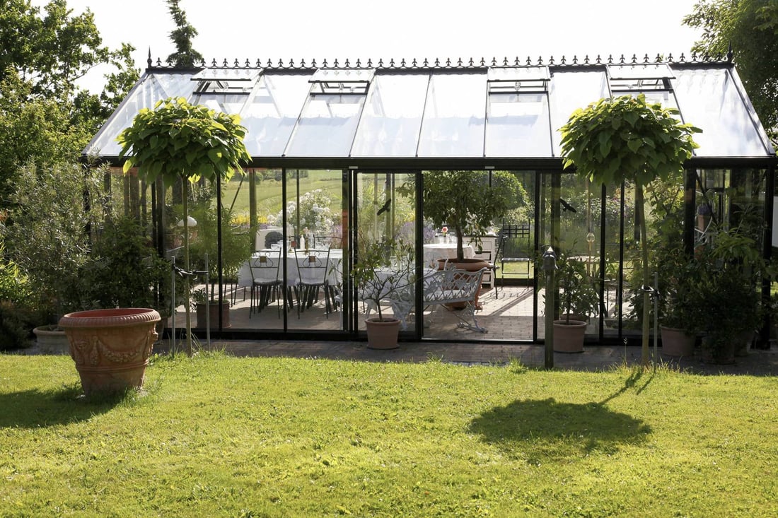 Jansens Profesional Gigant Greenhouses 14x14 Janssens Gigant Victorian Greenhouse - Image 3