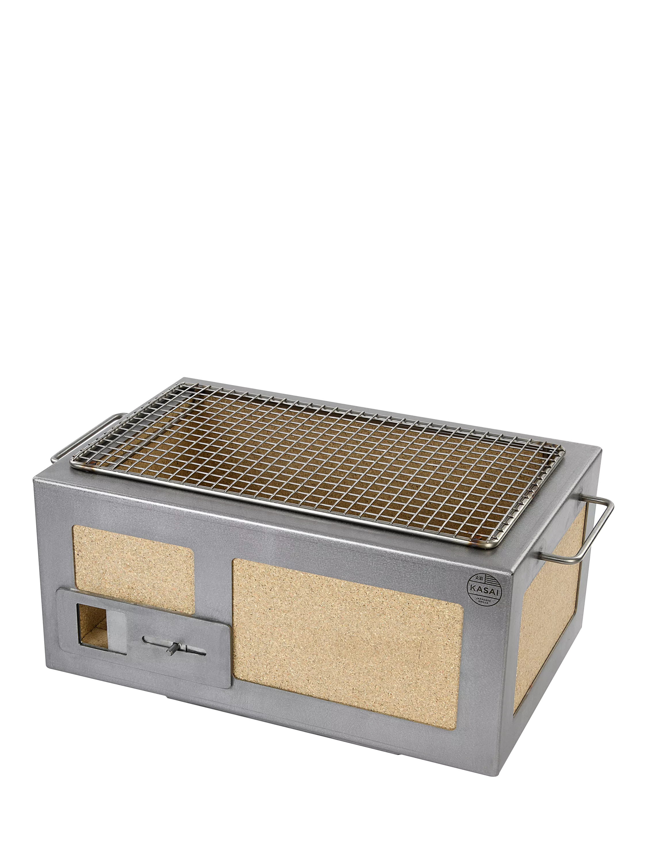 Little Kasai Konro Grill with Stainless Steel Frame V2 Kasai Little Konro Grill Charcoal BBQ - Image 2