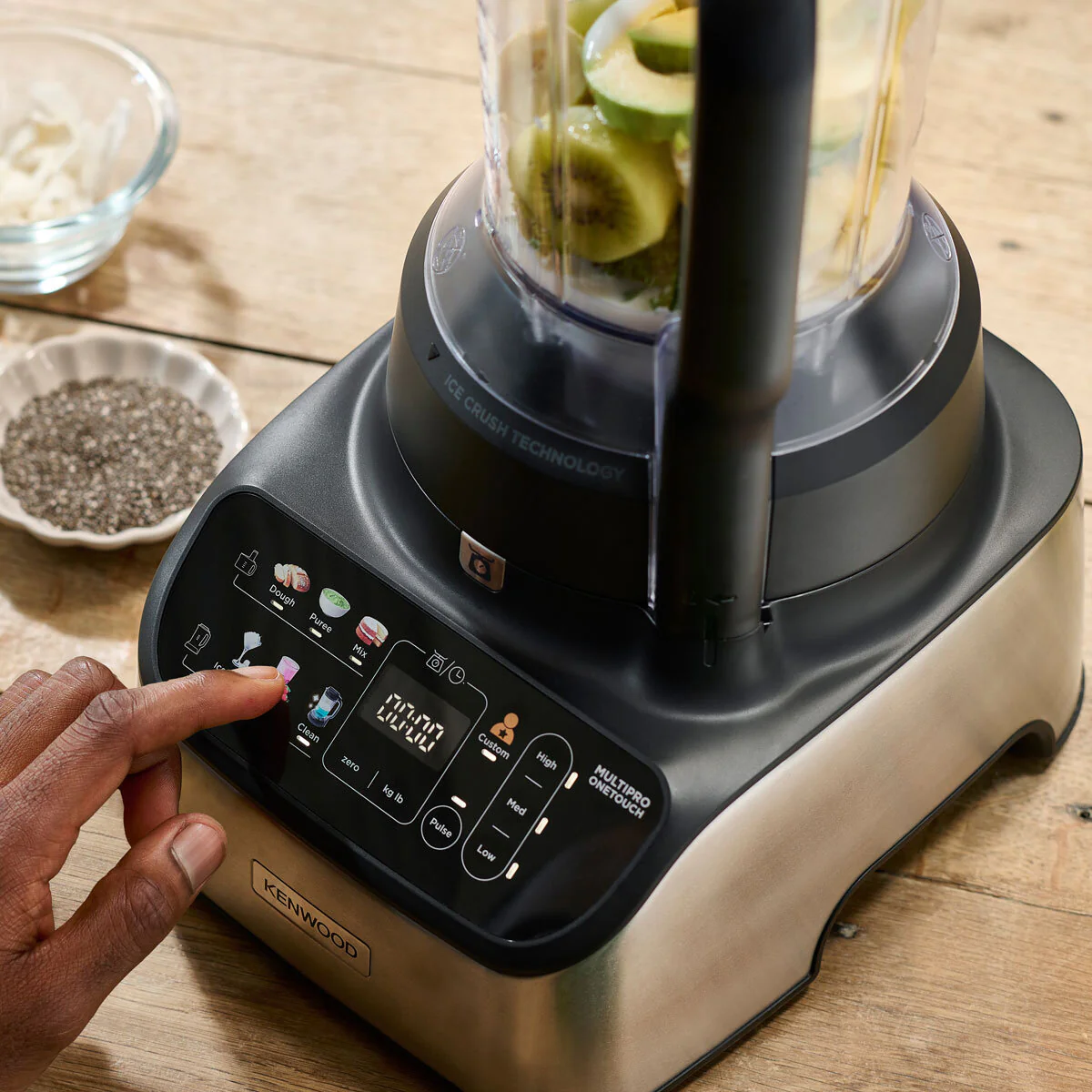 Kenwood MultiPro OneTouch Food Processor and Blender, FDM73.480SS - Image 7