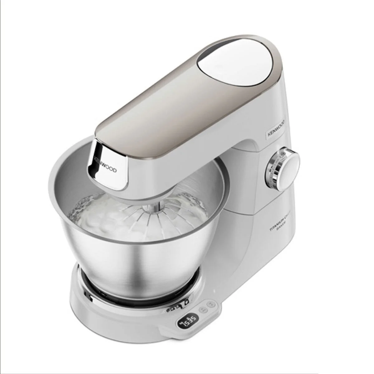 Kenwood Titanium Chef Baker Stand Mixer - White, KVC65.001WH - Image 4