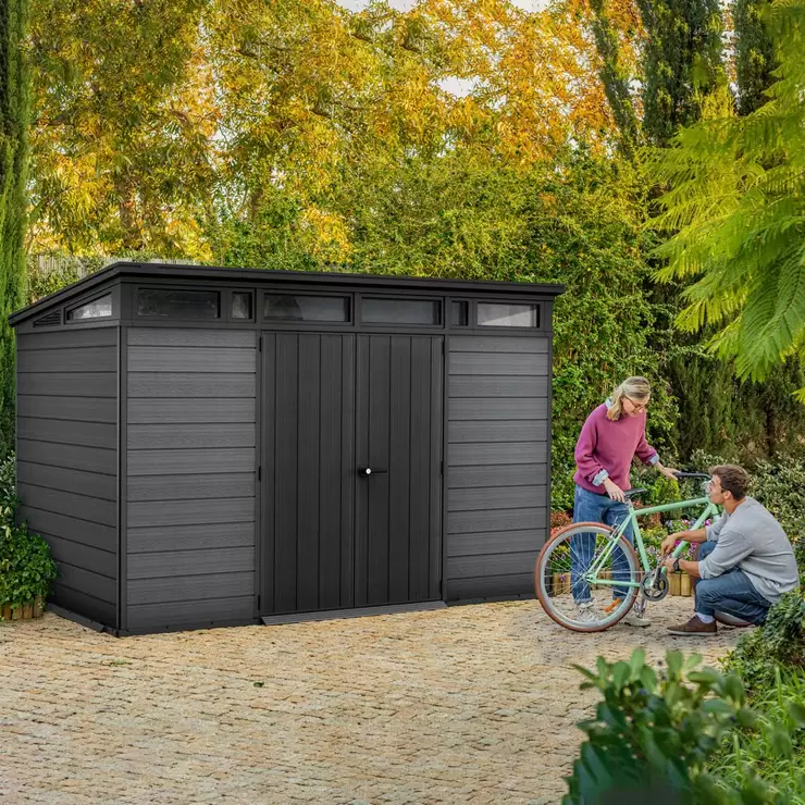 Keter Cortina 11ft 2" x 7ft 2" (3.4 x 2.2m) Storage Shed - Image 7