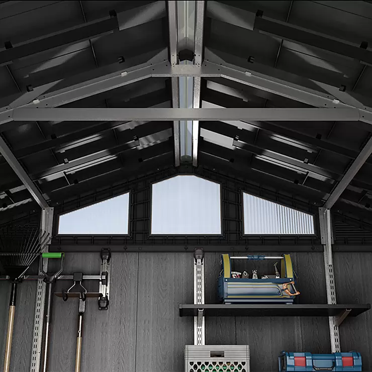 Keter Stronghold 10ft x 8ft (3.05 x 2.43m) Storage Shed - Image 7