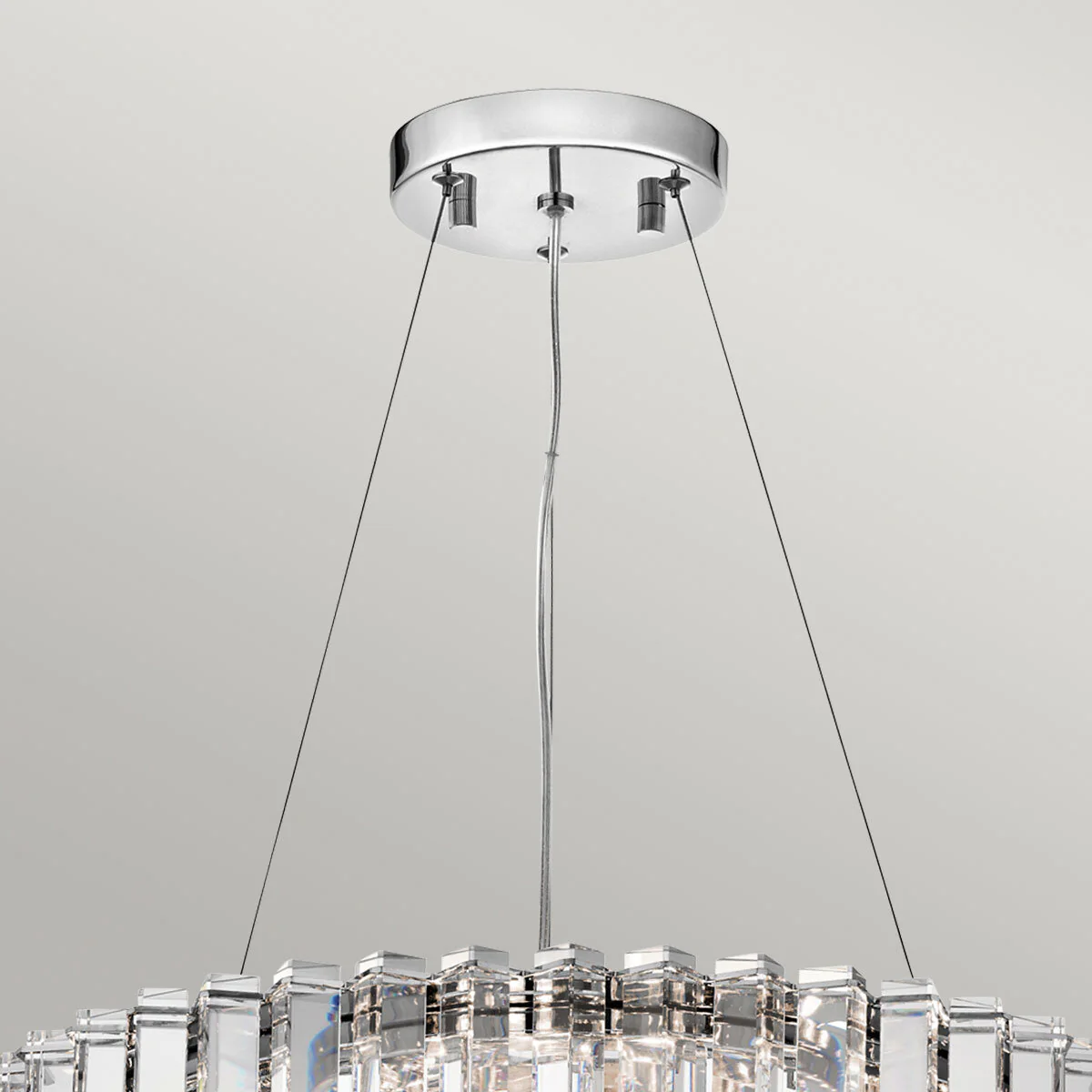 Kichler Crystal Skye 8 Light Chandelier - Image 5