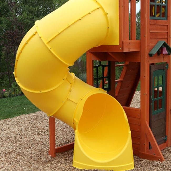 Kidkraft Canyon Ridge Wooden Swing and Slide Playset - Image 4