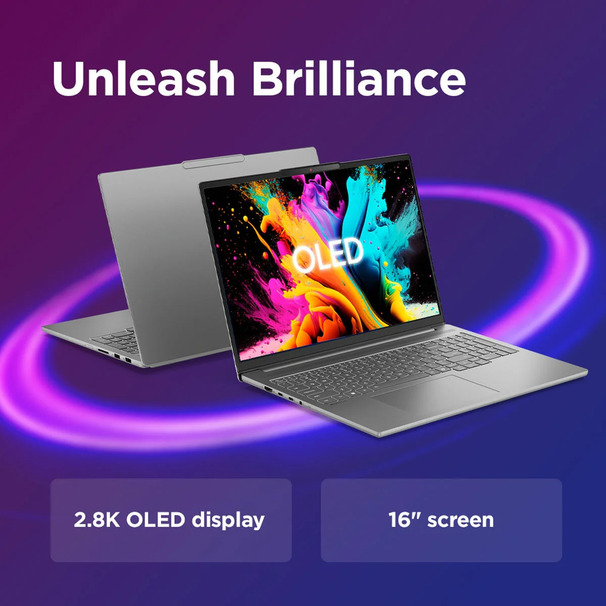 Lenovo IdeaPad Pro 5, Intel Core Ultra 5, 24GB RAM, 1TB SSD, 16 Inch OLED Laptop, 83JM0039UK - Image 7