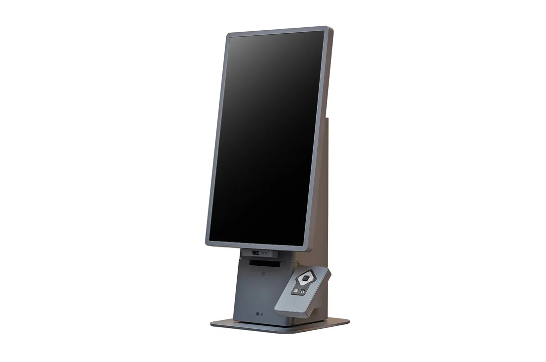 LG 27KC3P-M 27” Self-Ordering Kiosk with Touchscreen, Windows 10 IoT, Built-in Printer, Card Reader, Scanner – High Brightness Full HD Display for QSR, Retail & Self-Service Use - Image 5