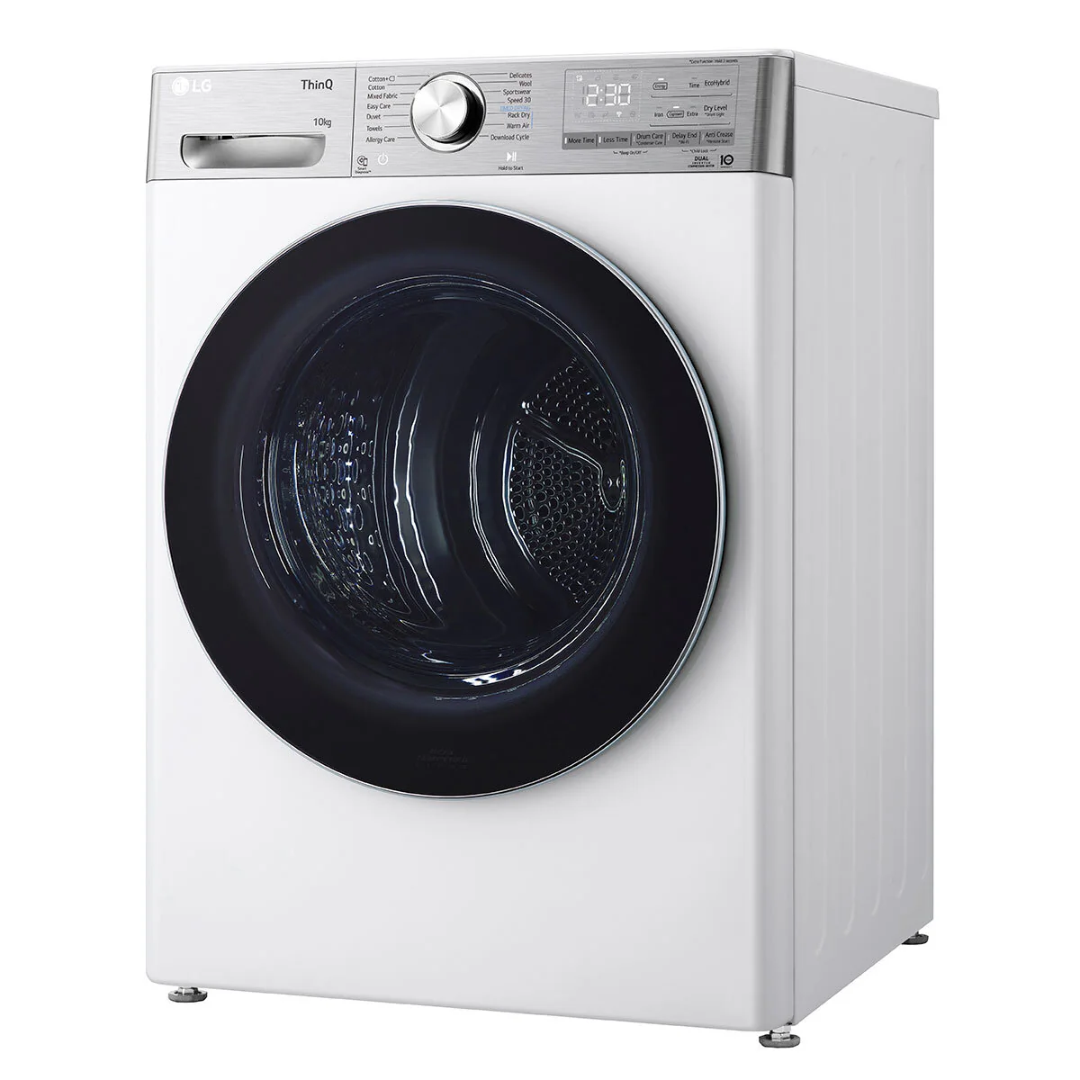 LG FDV1110W, 10kg, Heat-Pump Dryer, A+++ Rated in White - Image 4