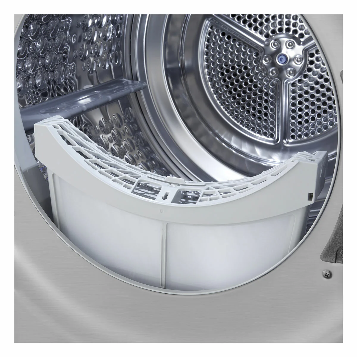 LG RHX7009TSB 9kg Heat Pump Tumble Dryer, A+++ Rated in Silver - Image 4