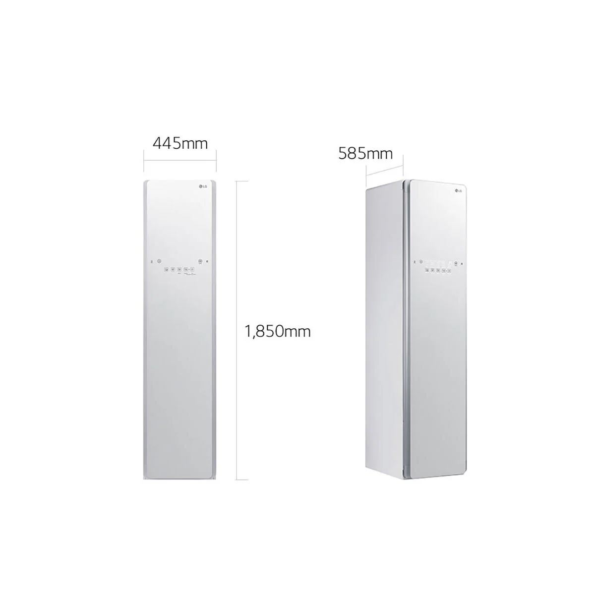 LG S3WF WiFi Connected Styler Steam Clothing Care System® in White - Image 9