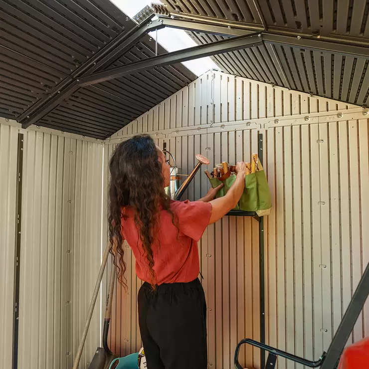 Lifetime 7ft x 12ft (2.1 x 3.6m) Storage Shed - Model 60282 - Image 4