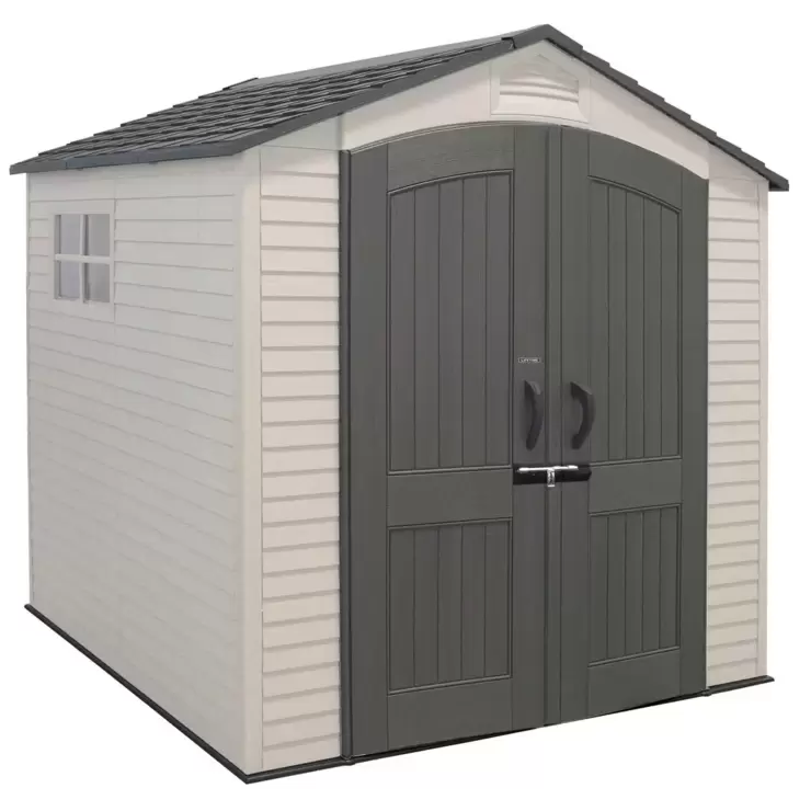 Lifetime 7ft x 7ft (2.1 x 2.1m) Outdoor Storage Shed - Model 60042 - Image 3