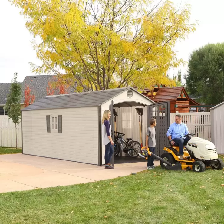 Lifetime 8ft x 20ft (2.4 x 6.1m) Storage Shed - Model 60120 - Image 3