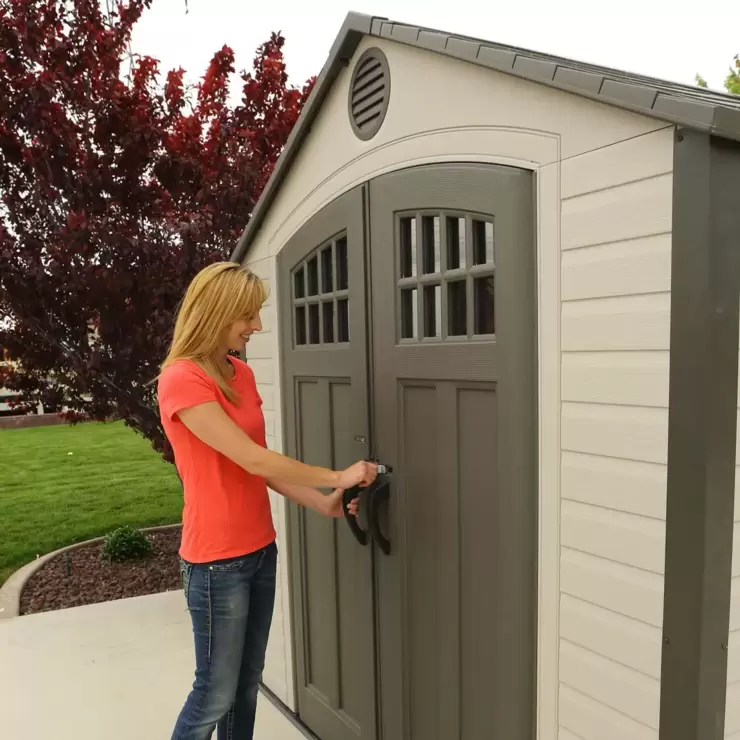 Lifetime 8ft x 20ft (2.4 x 6.1m) Storage Shed - Model 60120 - Image 4