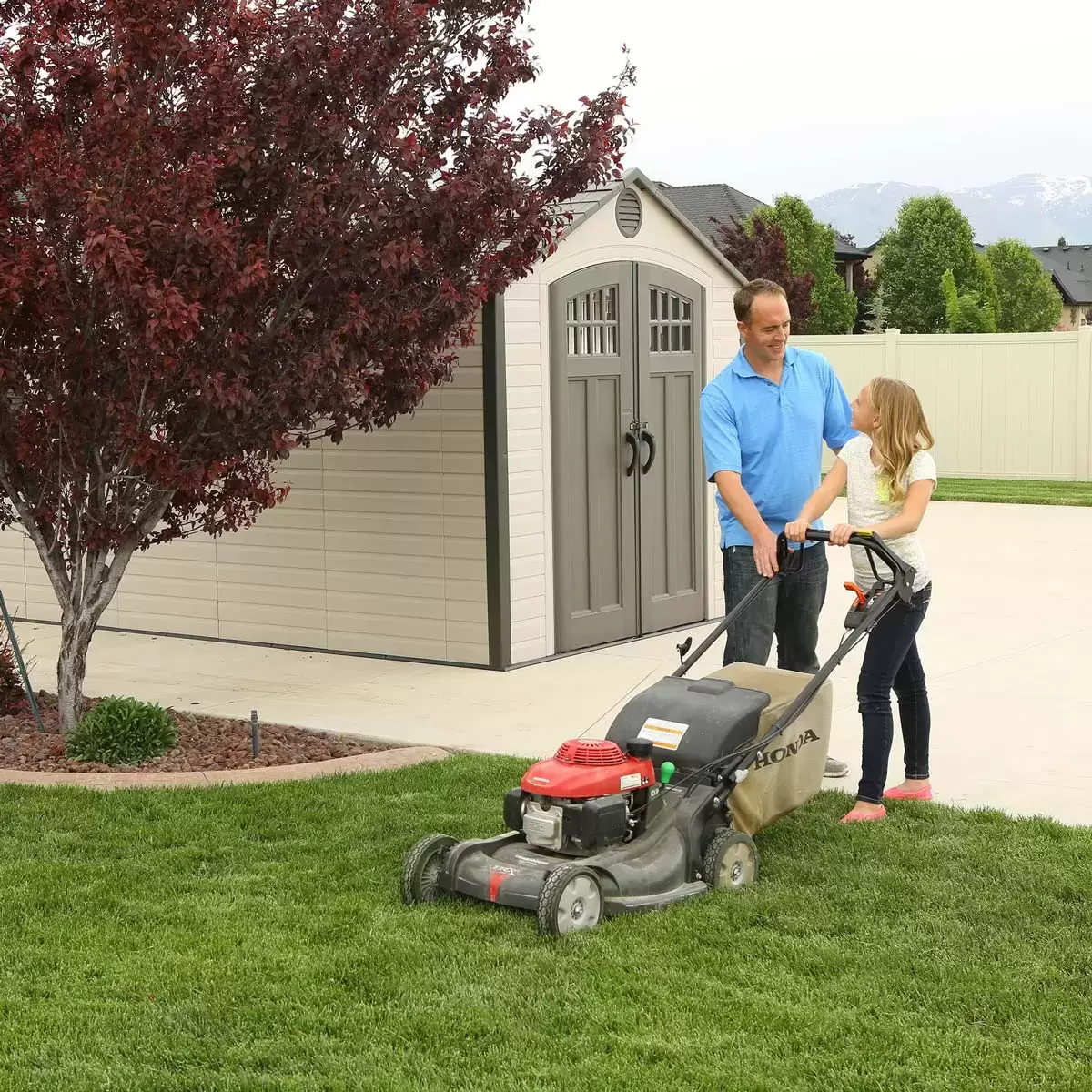 Lifetime 8ft x 20ft (2.4 x 6.1m) Storage Shed - Model 60120 - Made from High-Density Polyethylene (HDPE) - Image 5