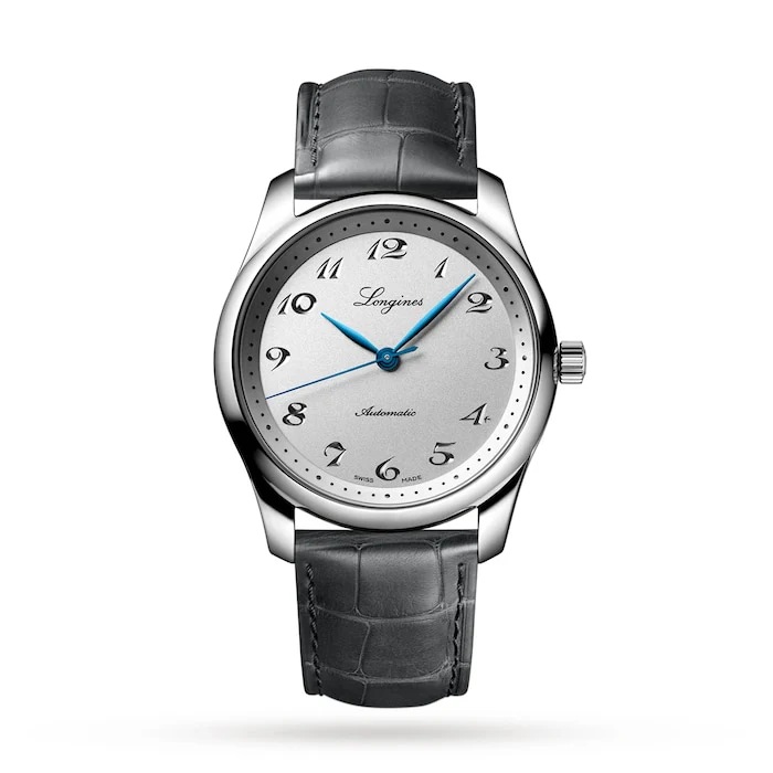 Longines Automatic 40mm Men’s Watch with Silver Material Dial, Stainless Steel Case, 30m Water Resistant / L27934732