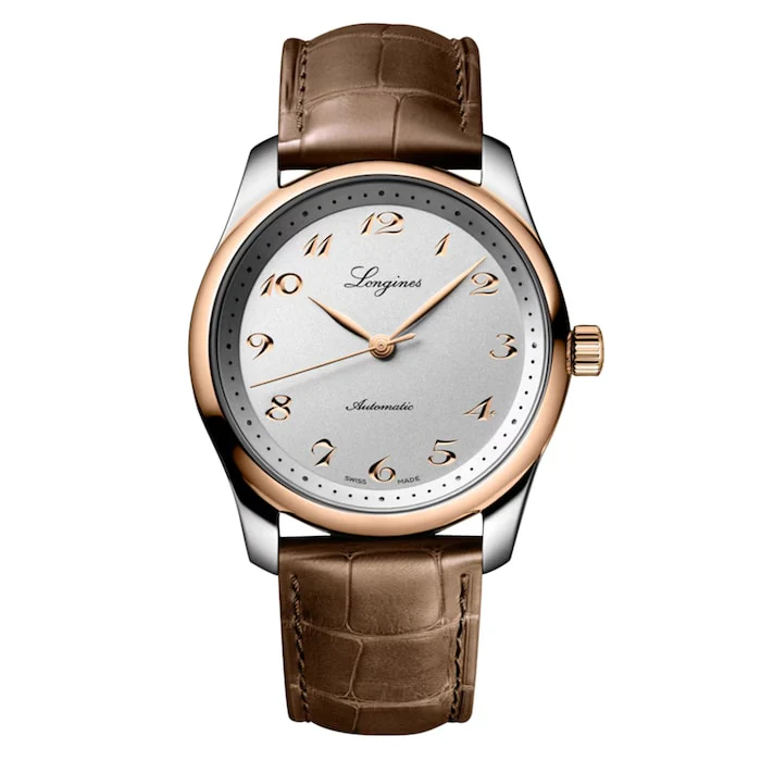 Longines Automatic 40mm Men’s Watch with Silver Material Dial, Stainless Steel Case, 30m Water Resistant / L27935702