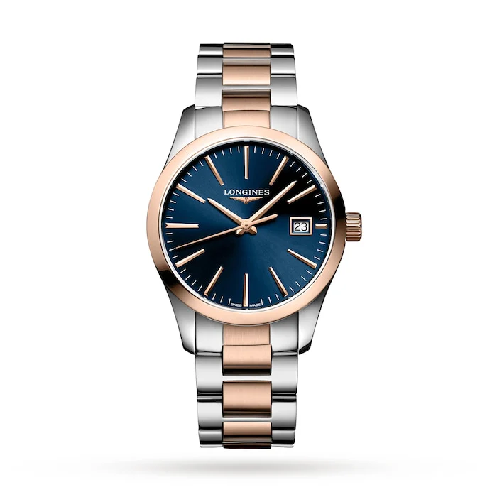 Longines Conquest Classic 34mm Ladies Watch Blue Luxury Watch Swiss Made High Precision Movement L23863927