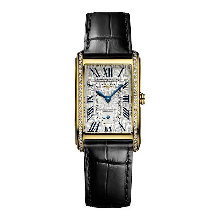 Longines DolceVita 23mm X 37mm Ladies Watch Silver Luxury Watch Swiss Made High Precision Movement  L55127710