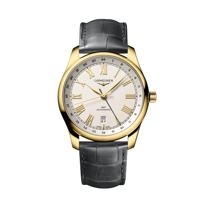 Longines Elegance Automatic 40mm Men’s Watch with Silver Material Dial, Gold Case, 30m Water Resistant / L28446712