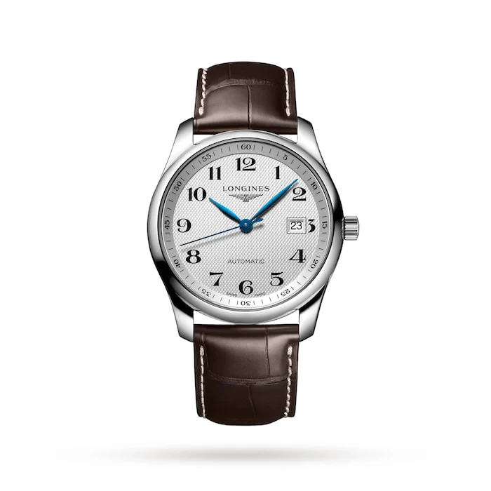 Longines Elegance Automatic 40mm Men’s Watch with Silver Material Dial, Stainless Steel Case, 30m Water Resistant / L27934783