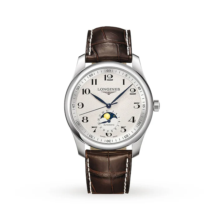 Longines Elegance Automatic 40mm Men’s Watch with Silver Material Dial, Stainless Steel Case, 30m Water Resistant / L29094783